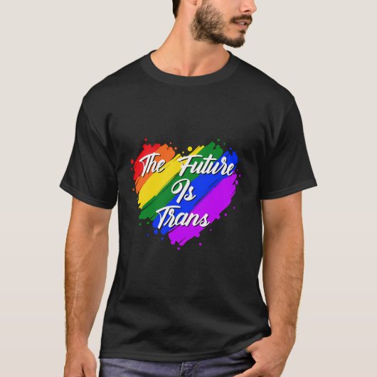 De toekomst is Trans T-shirt (Voorkant)