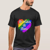 De toekomst is Trans T-shirt (Voorkant)