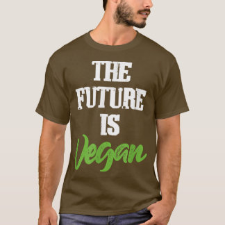 De toekomst is van de vegetarische vegetariër Vega T-shirt