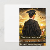 “De Toekomst is van Jou!” Informatiekaartje (Voorkant / Achterkant)