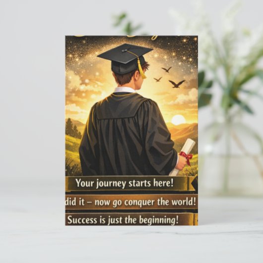 “De Toekomst is van Jou!” Informatiekaartje (Staand voorkant)