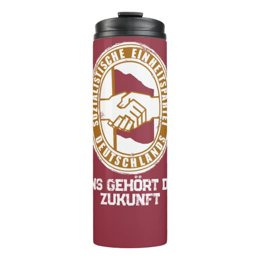 DE TOEKOMST IS VAN ONS THERMOSBEKER (Voorkant)