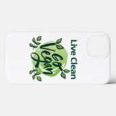 De toekomst is vegan design Case-Mate iPhone case (Achterkant (horizontaal))