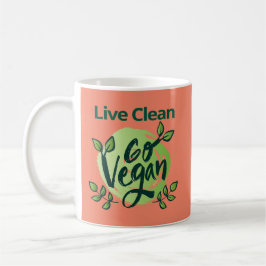De toekomst is vegan design koffiemok