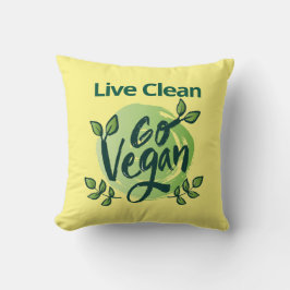 De toekomst is vegan design kussen