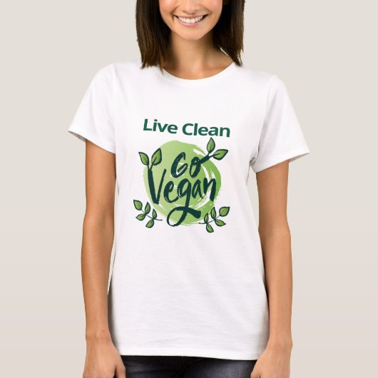 De toekomst is vegan design t-shirt (Voorkant)