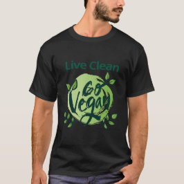 De toekomst is vegan design t-shirt