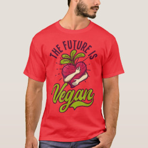 De toekomst is Vegan Design Vegan T-shirt