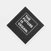 De toekomst is Vegan Servet (Hoek)