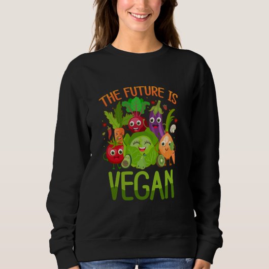 De toekomst is Vegan Trui (Voorkant)