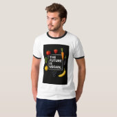 De toekomst is veganistisch T-shirt – Animal Right (Voorkant volledig)