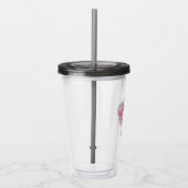 De toekomst is Vrouw Acryl Drinkbeker (Rechts)