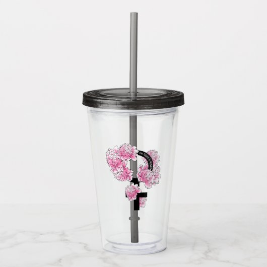 De toekomst is Vrouw Acryl Drinkbeker (Voorkant)