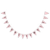 De toekomst is Vrouw Bunting Banner (Alle)