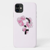 De toekomst is Vrouw Case-Mate iPhone Case (Achterkant)