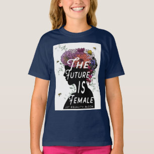 De toekomst is Vrouw - Football T-shirt jeugd