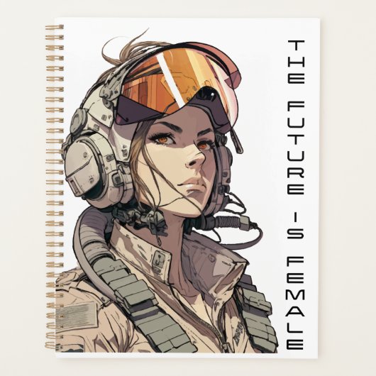 De toekomst is vrouw, gelijke rechten, feministisc planner (Voorkant)