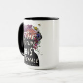 De toekomst is Vrouw - Koffie-Mok Mok (Voorkant links)