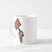 De toekomst is Vrouw Koffiemok (Voorkant links)