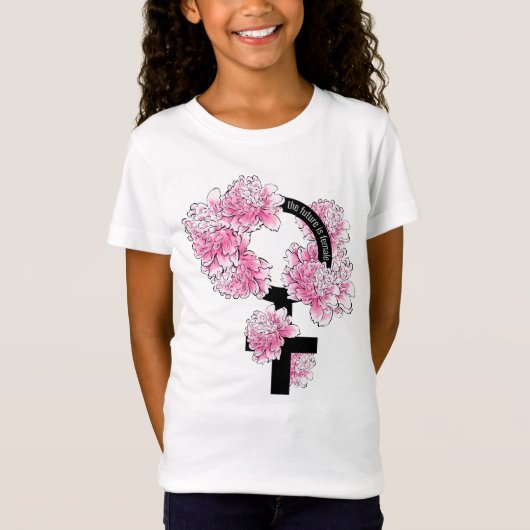De toekomst is Vrouw T-shirt (Voorkant)