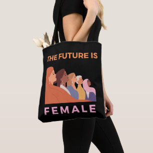 De toekomst is Vrouw Tote Bag
