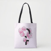 De toekomst is Vrouw Tote Bag (Voorkant)