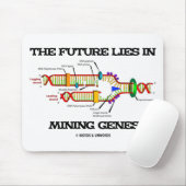 De toekomst ligt in de mijnbouwgenen (DNA-replicat Muismat (Met muis)