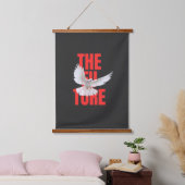 De Toekomst – Motiverende typografie quote |  Hangend Wandkleed (Slaapkamer)