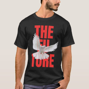De Toekomst – Motiverende typografie quote T-shirt