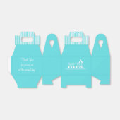 De toekomst Mrs-Blue bruiloft Bedankdoosjes (Uitgevouwen)