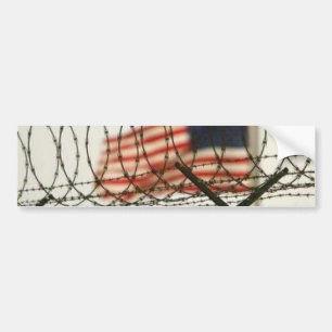 De toekomst van Amerika - Politiestaat - Gevangeni Bumpersticker