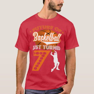 De toekomst van basketbal is net 7 jaar oud. t-shirt