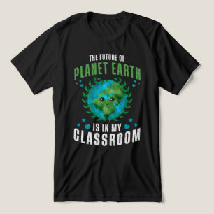 De toekomst van de planeet aarde ligt in mijn klas Tri-Blend shirt