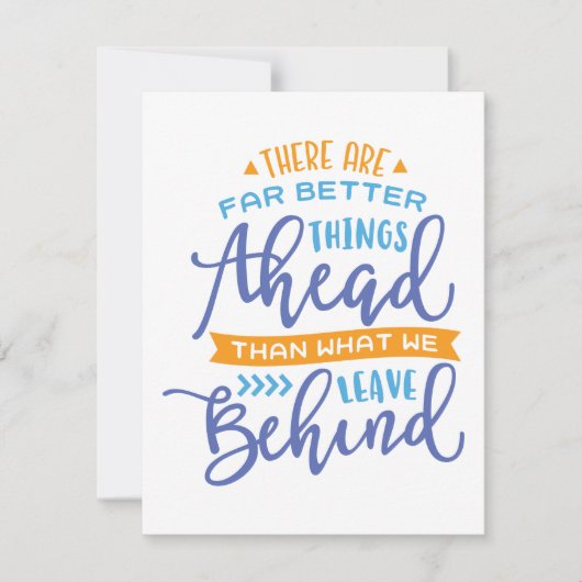 De toekomst van de toekomst feestdagenkaart (Voorkant)