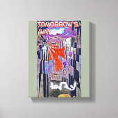 De toekomst van de toekomst van de toekomst canvas afdruk (Voorkant)