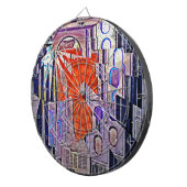 De toekomst van de toekomst van de toekomst dartbord (Voorkant Rechts)