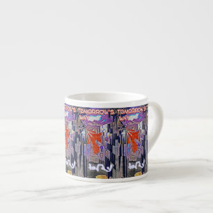 De toekomst van de toekomst van de toekomst espresso kop