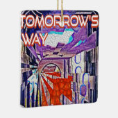 De toekomst van de toekomst van de toekomst keramisch ornament (Rechts)