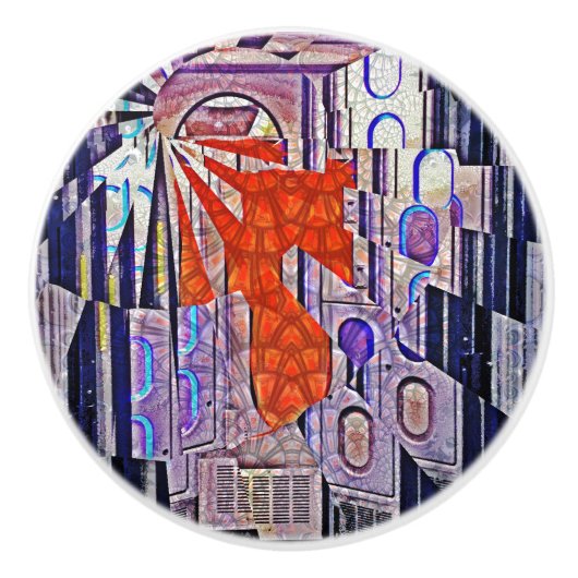 De toekomst van de toekomst van de toekomst keramische knop (Voorkant)