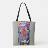 De toekomst van de toekomst van de toekomst tote bag (Achterkant)