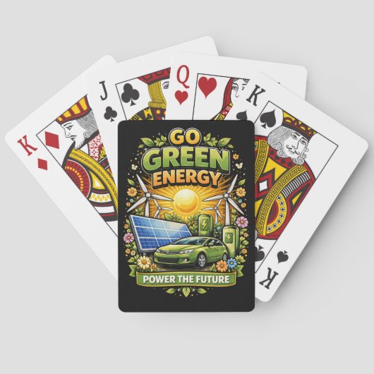 De Toekomst van Energie Pokerkaarten (Achterkant)