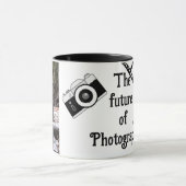 De toekomst van fotografie mok (Midden)