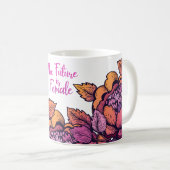 De toekomst van het vrouw koffiemok (Voorkant rechts)