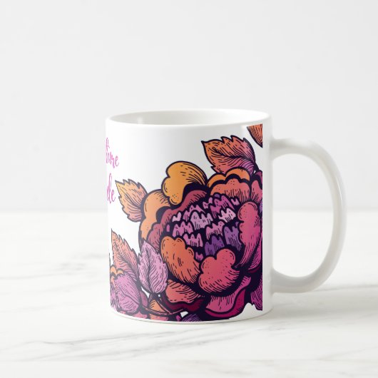 De toekomst van het vrouw koffiemok (Rechts)