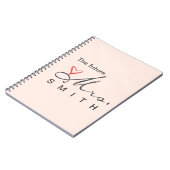 De toekomst van mevrouw  - pas je eigen model aan! notitieboek (Linkerzijde)