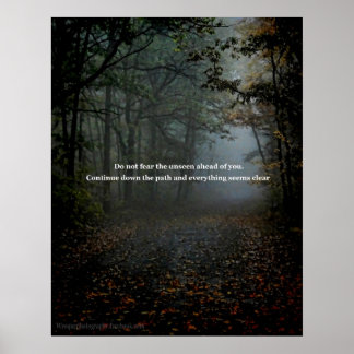 de toekomst zonder zicht poster