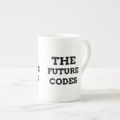De Toekomstige Codes Porselein Kop (Voorkant rechts)