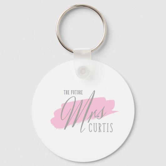 De toekomstige mevrouw Curtis sleutelhanger (Voorkant)
