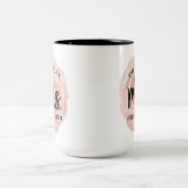 De toekomstige Mok van mevrouw Waterverf Floral (Center)