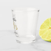 De Toekomstige Mrs Black Gold Typografie Shot Glas (Rechts)
